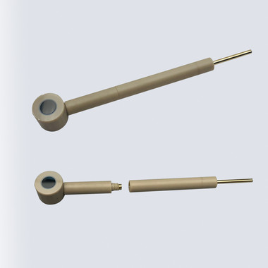 Detachable L-Shaped Glassy Carbon Electrode φ6mm